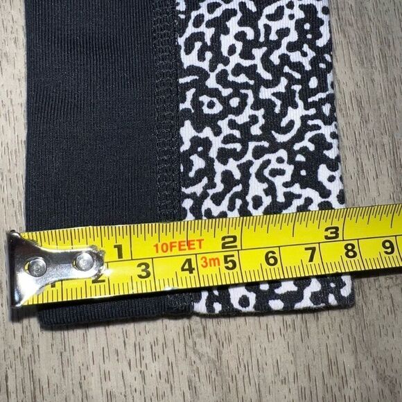 Nike Leg-A-See-Stirrup Leopard Print Colorblock Side Stripe Leggings, Women’s XS - Picture 10 of 16